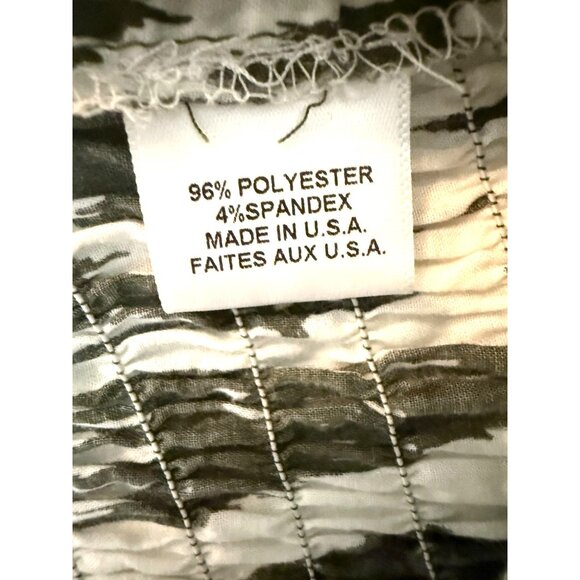 NWT Misa Los Angeles Ikat Print Bustier Crop Top Olive & White XS - Picture 6 of 9